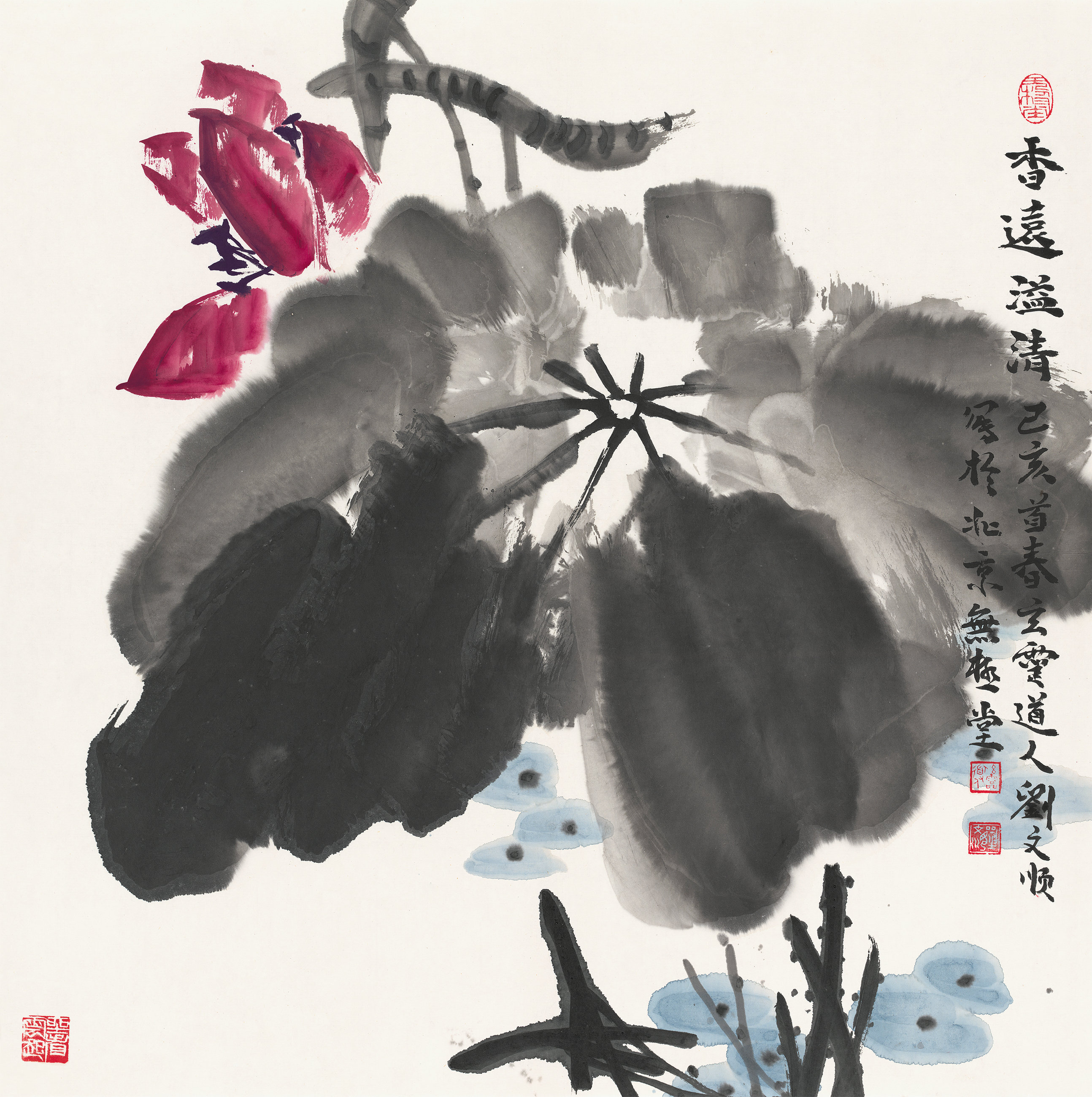 淡逸劲爽笔酣墨饱画家刘文顺