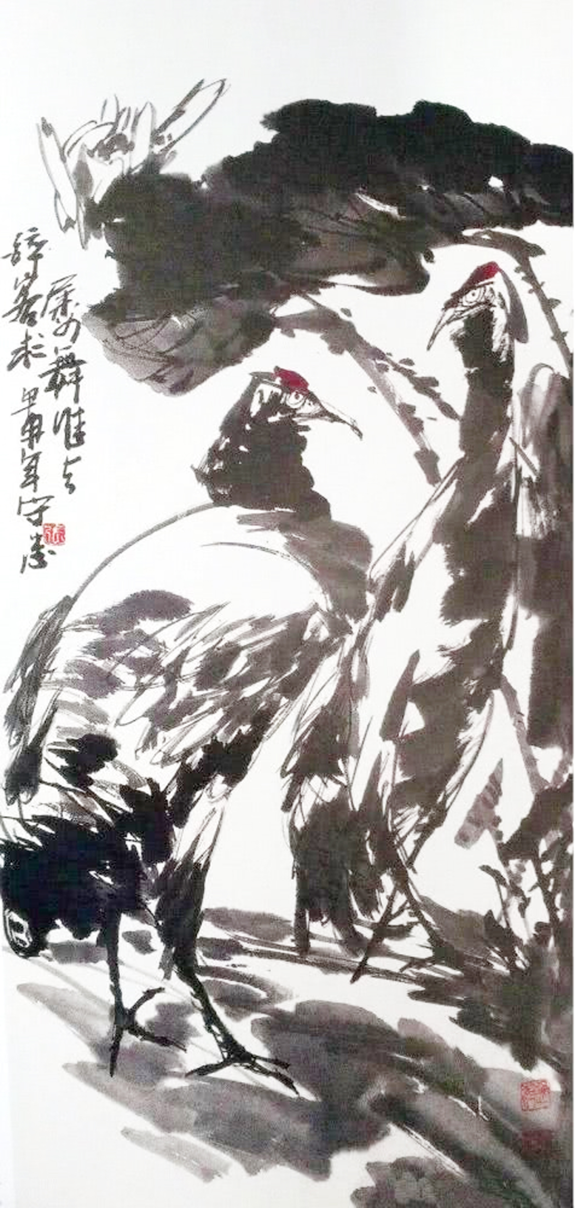 万事大"鸡" | 通渭著名画家张守忠先生作品欣赏__凤凰网