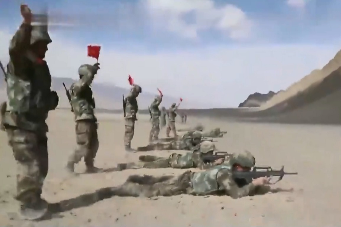 新疆武警再出发！高原训练挑战体能极限 ​​​​