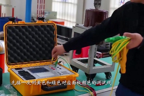 电流互感器现场校验仪在线教学演示，入门只需几分钟   