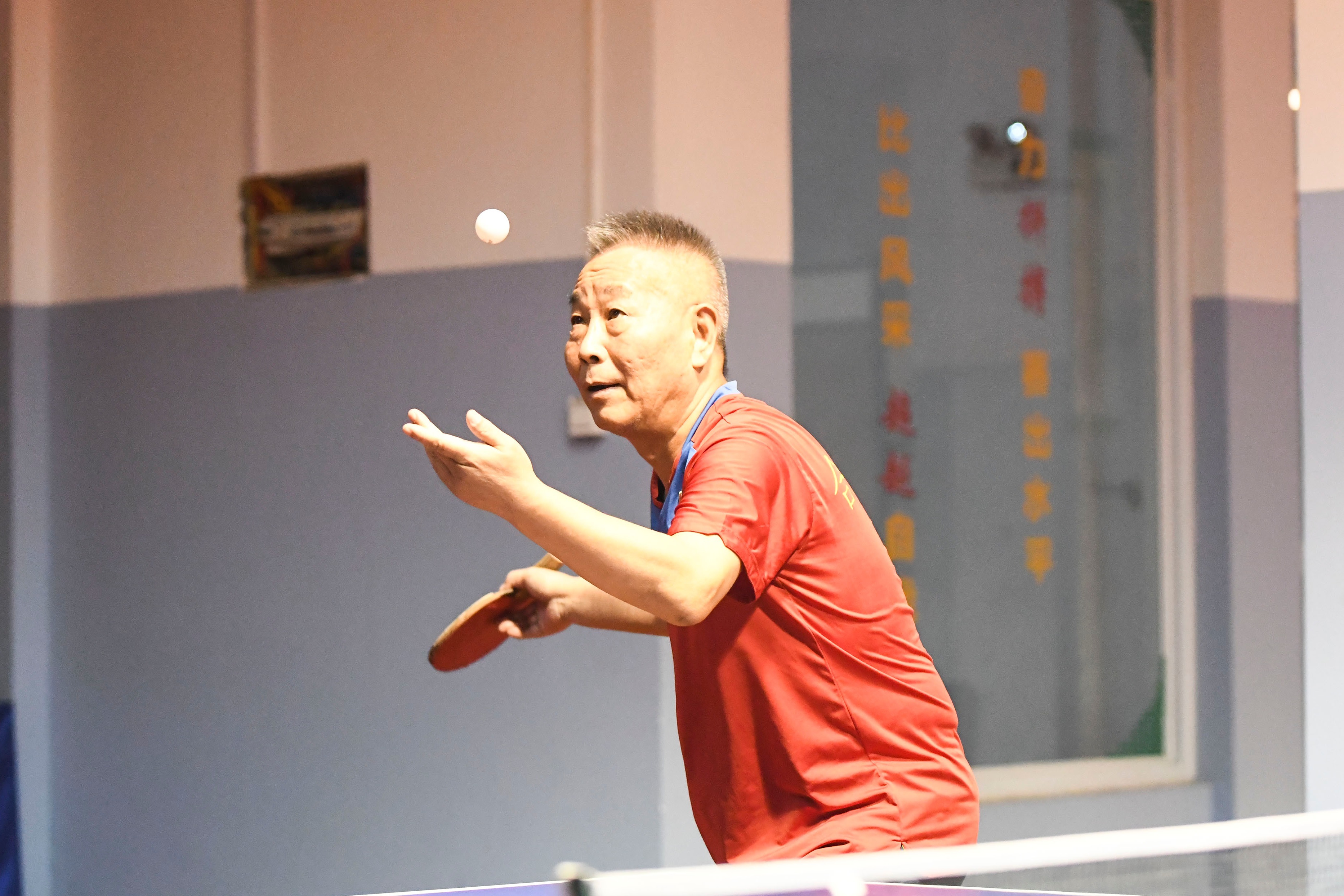 合肥市瑶海区2020年“京唐杯”乒乓球友谊赛在水岸花园乒乓馆开赛