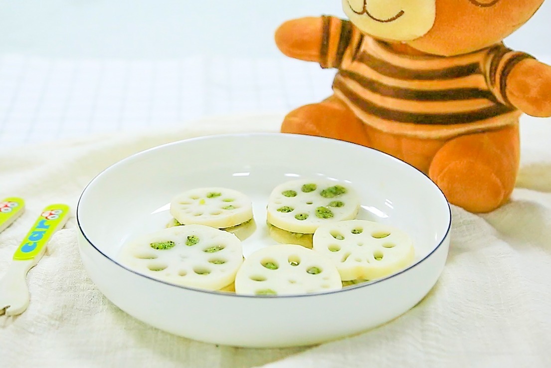 初哆咪辅食视频:宝宝版藕夹好吃有营养