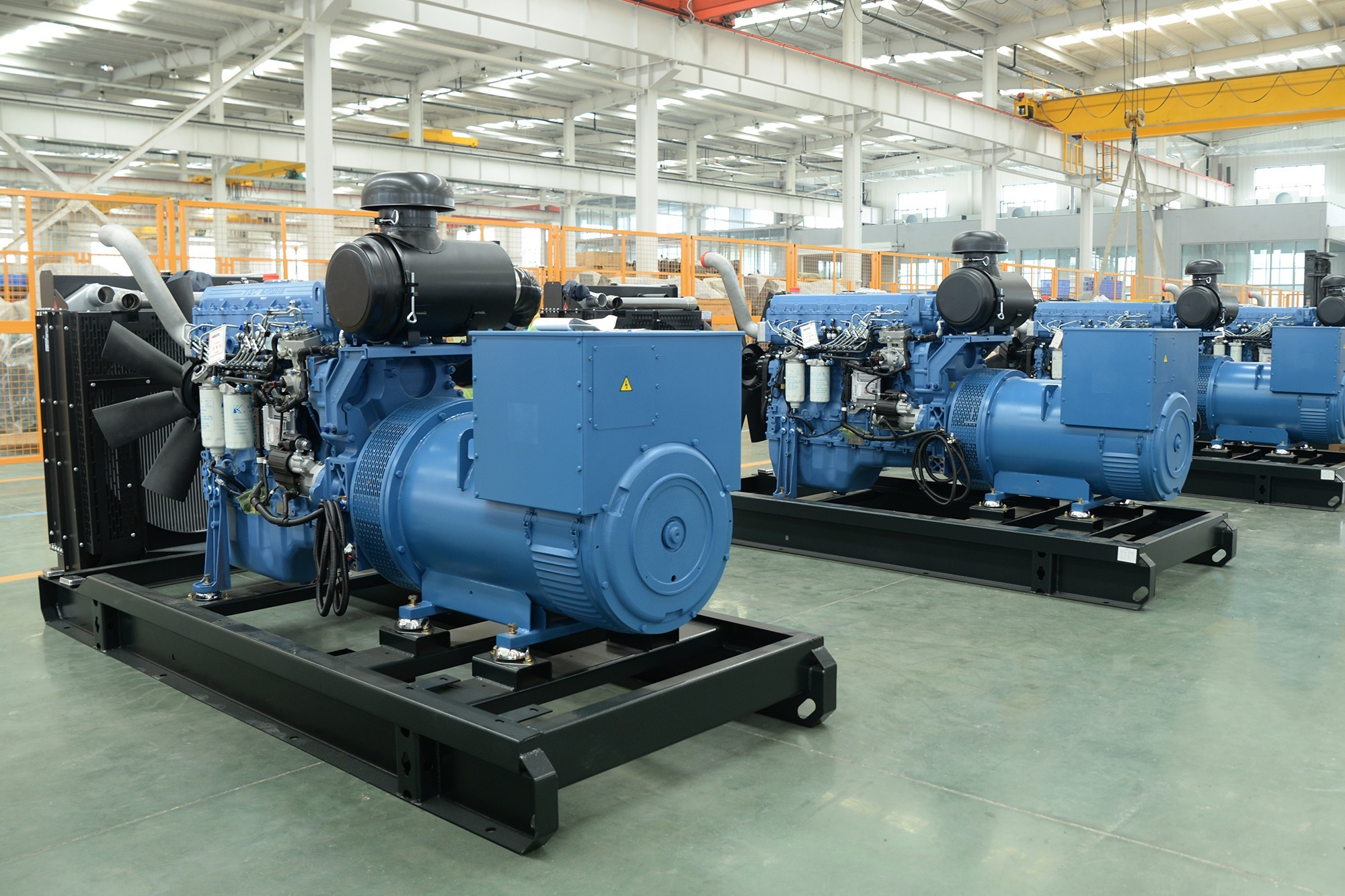 房地产超市医院等行业用柴油发电机组安装调试