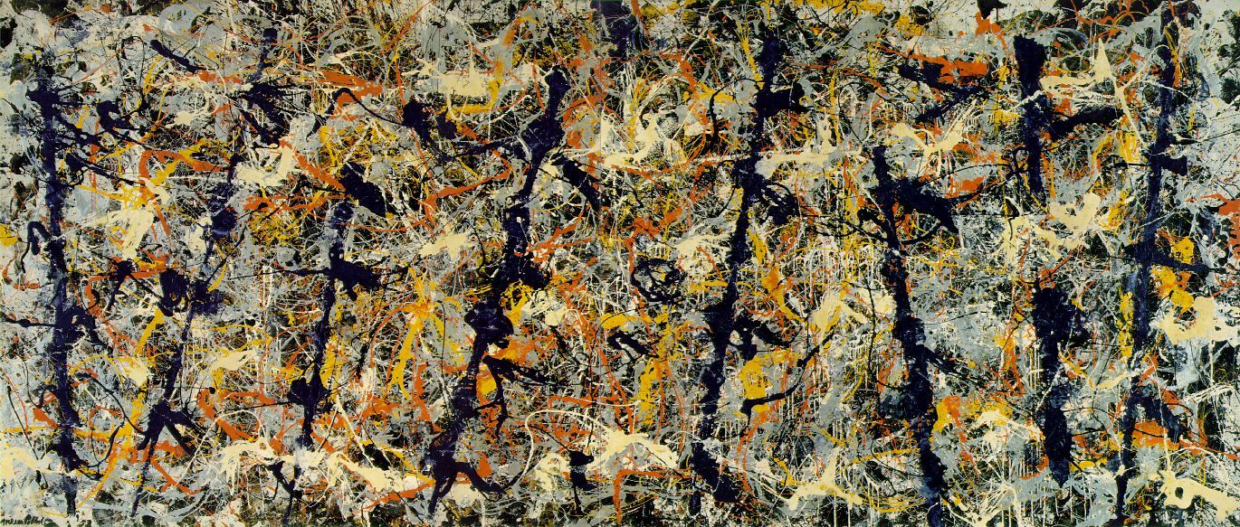 全球最昂贵的绘画,抽象表现主义画家,杰克逊·波洛克作品欣赏