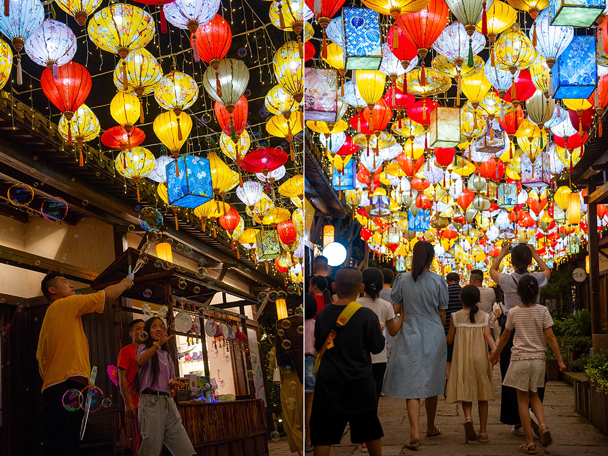 夜游上饶葛仙村，江西全新旅游地标不可错过，越夜越精彩凤凰网历史凤凰网 
