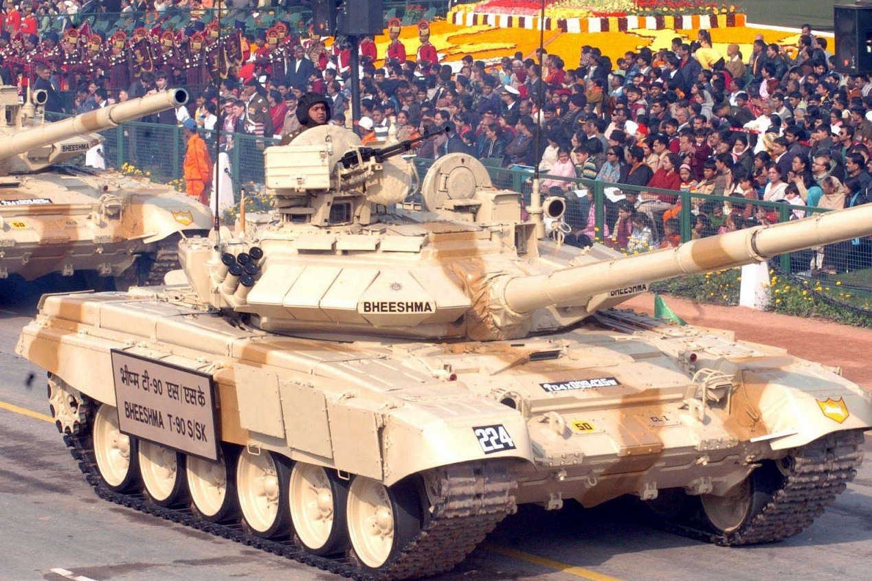 损失一个T90坦克连，边境印军再次吃了大亏，对手比巴铁强百倍