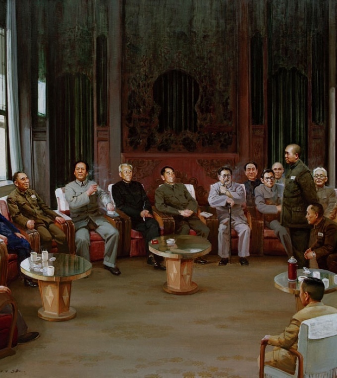 军旅画家高泉油画作品欣赏__凤凰网