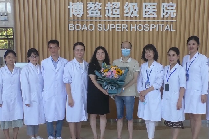 视频：海南省肿瘤医院全程护航 国内首个“带药出园”患者顺利离院