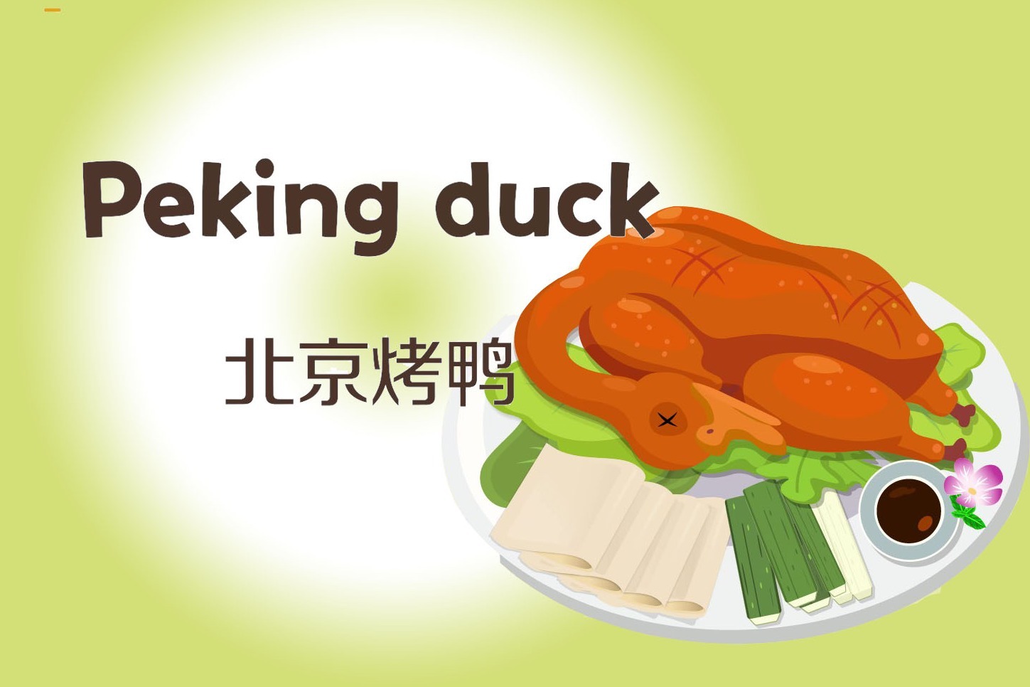 北京烤鸭你知道怎么读吗？peking duck北京烤鸭，你学会了吗？