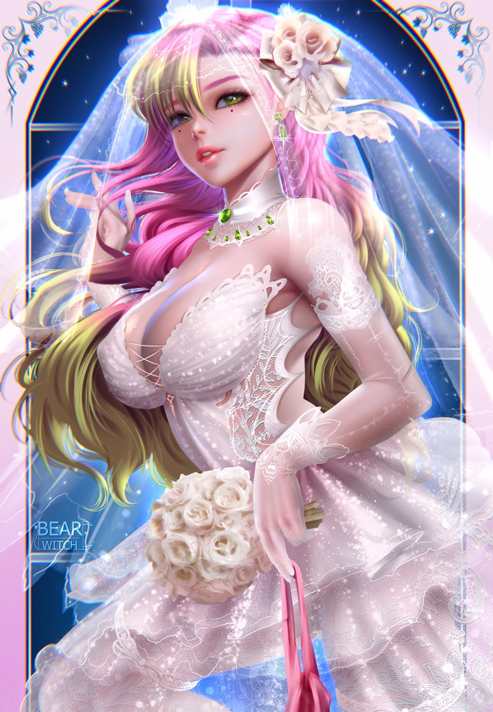 p站画师 bearwitch原画插画作品赏析