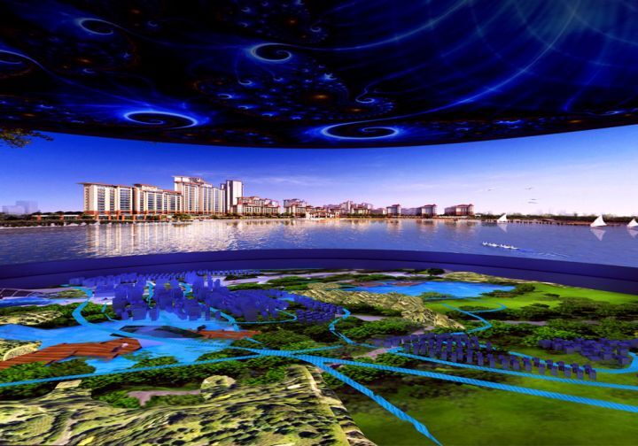 全息投影数字沙盘,三维(3d)数字沙盘技术浅析