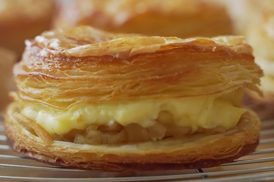网红美食diy卡仕达苹果派虽然胖但是真的一口就能治愈坏心情