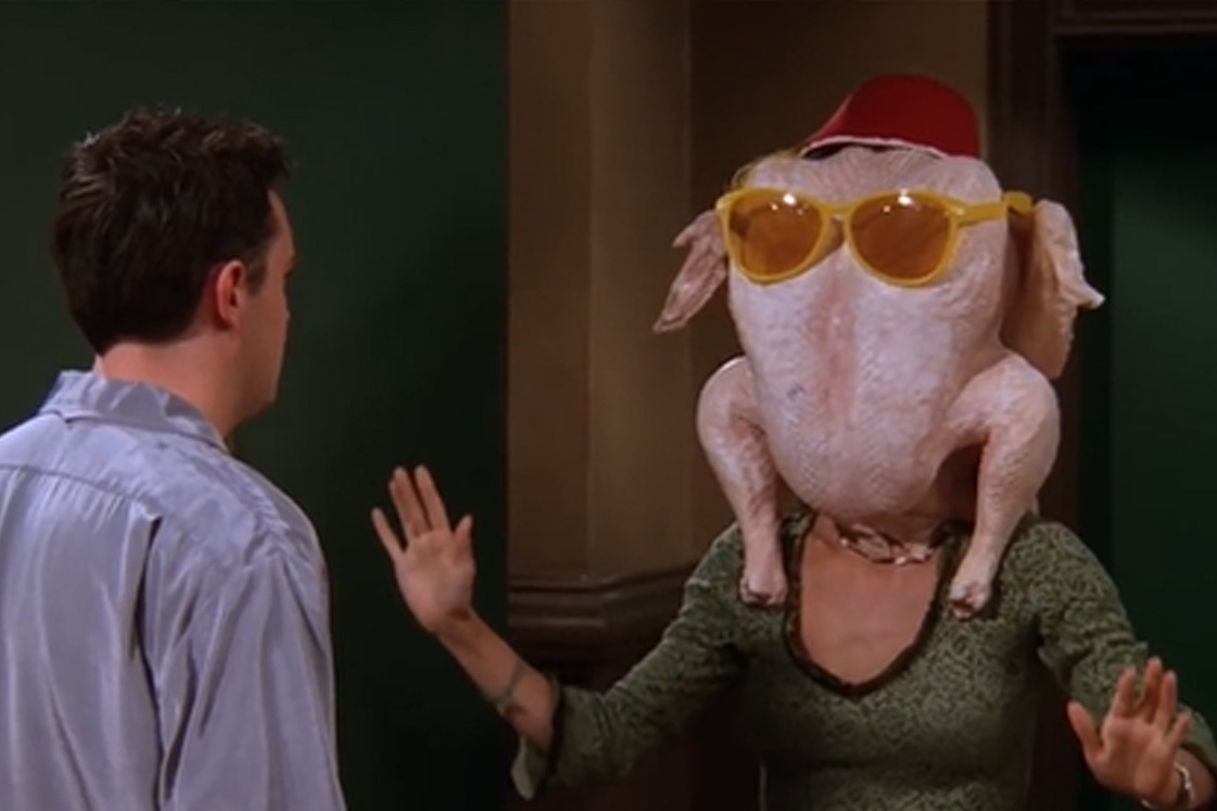 《老友记》把头塞进火鸡屁股里是种什么体验?