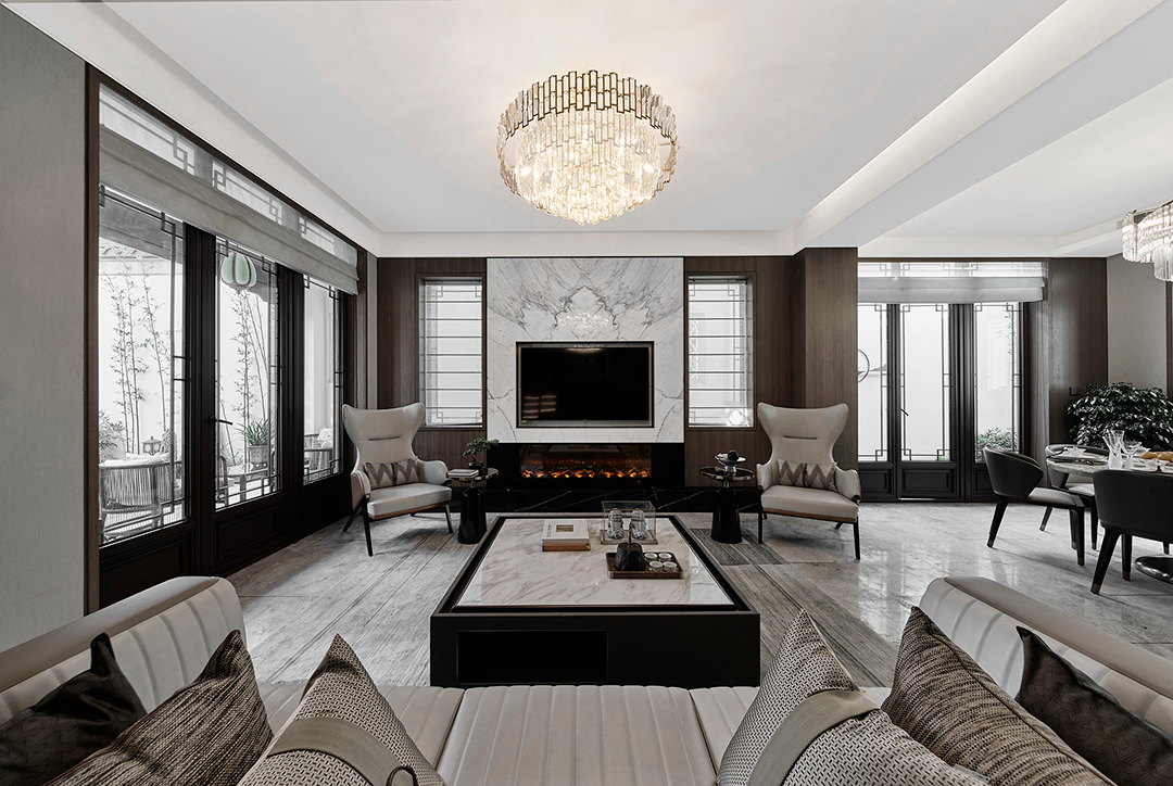 西安装修设计课堂:静雅新中式,醉美的东方设计!