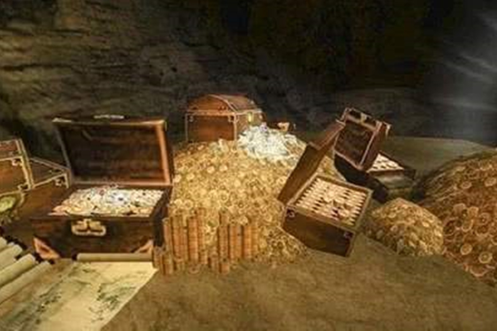 满清入关之前，曾在关外埋葬了一大笔宝藏，若被发现定能富可敌国