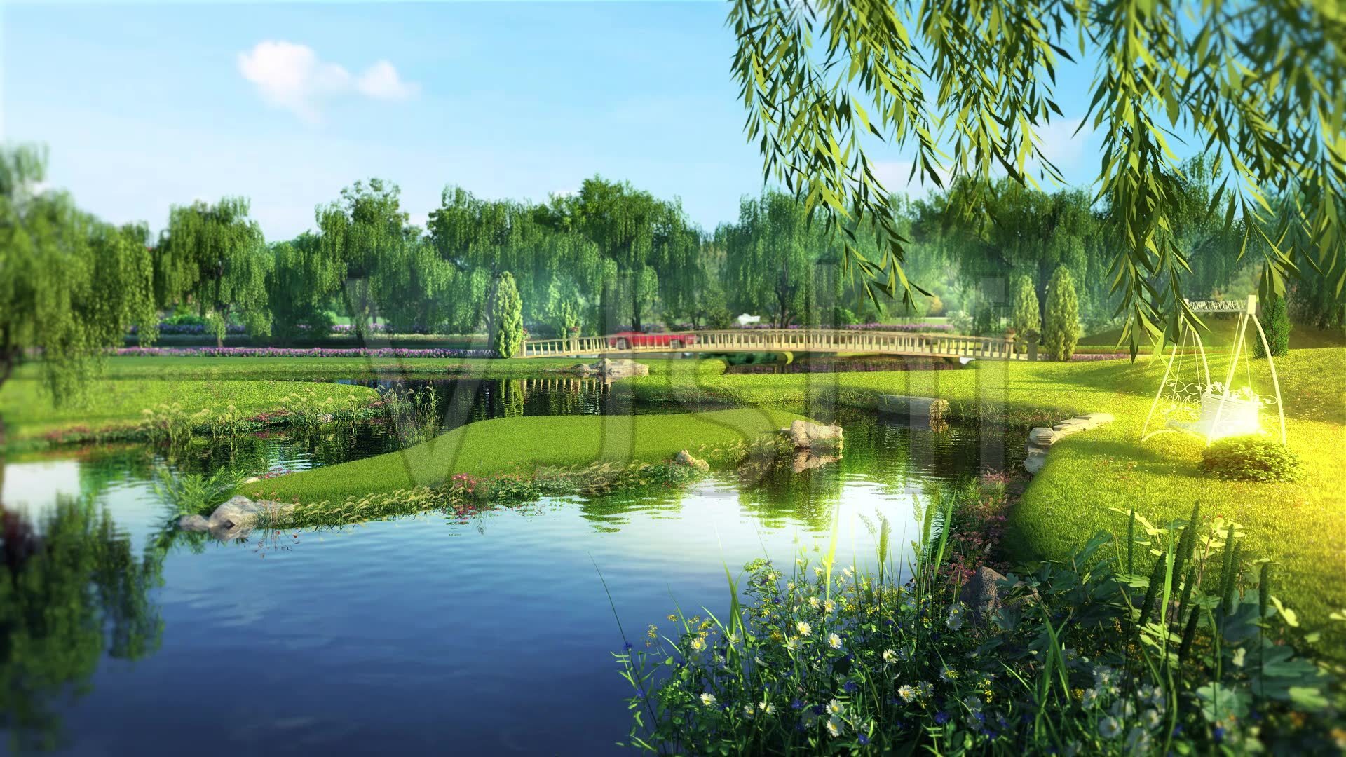 湿地公园建设的最主要目标是进行湿地生态保护,因此规划必须从保护