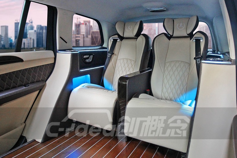 手机版20200811奔驰GLS450四座咖啡拼米黄色