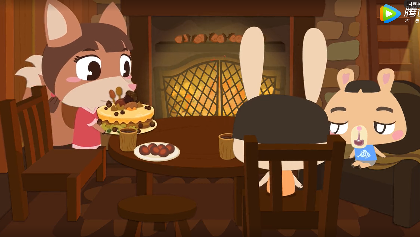 墨羽动画打造暖萌动画,超可爱的童话树屋就在《熊兔子贝贝》!