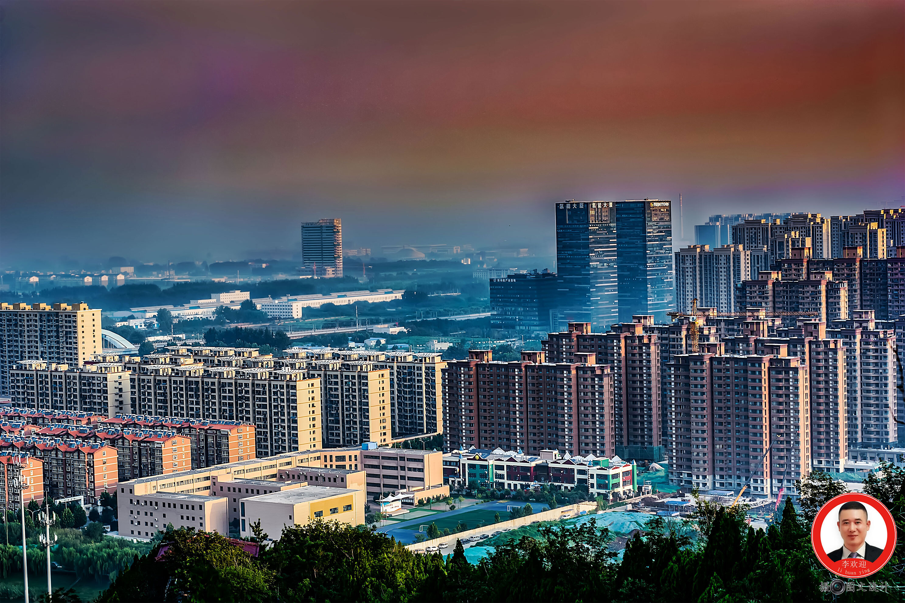 人像风景外拍第一站济南腊山公园拍日出