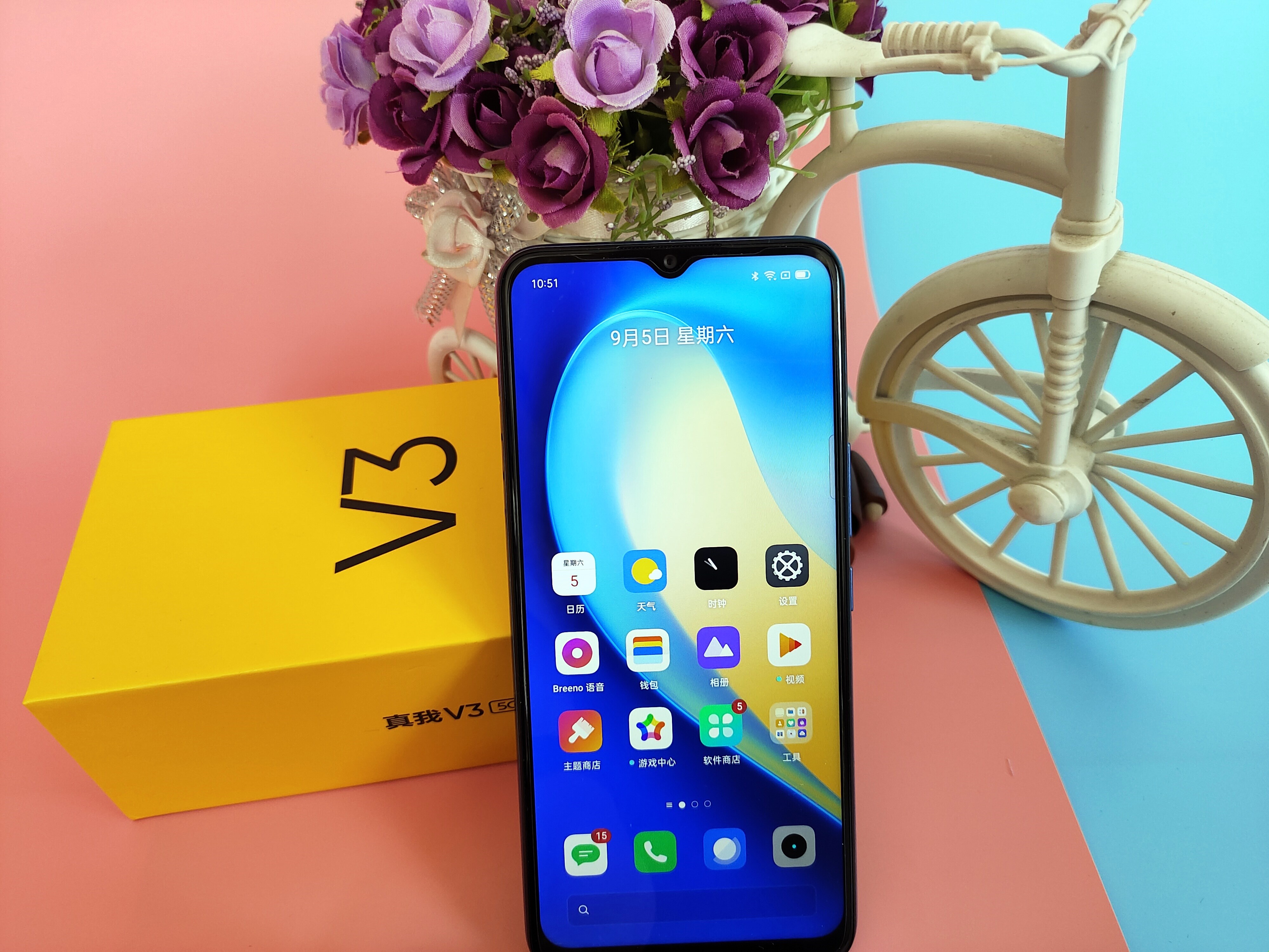 首款百元5g手机发布,realme真我v3体验如何?__凤凰网