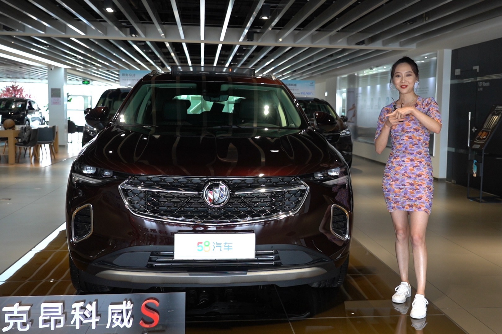 体验美系猛将别克昂科威S艾维亚 美女表示爱了