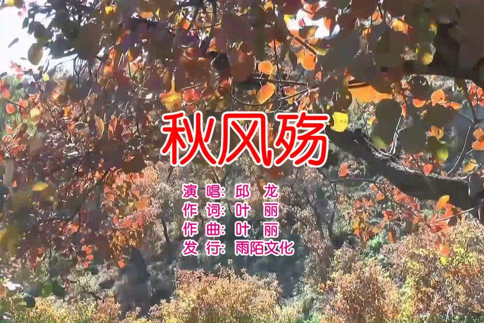 邱龙 - 秋风殇MTV