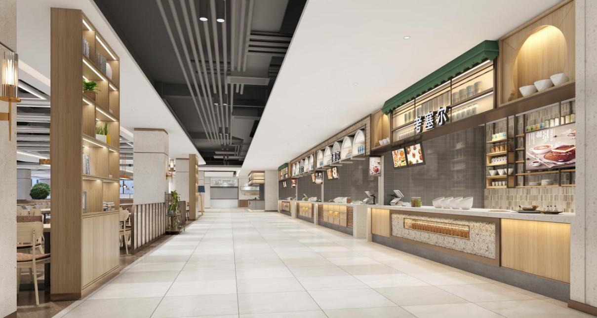 北京华为员工餐厅