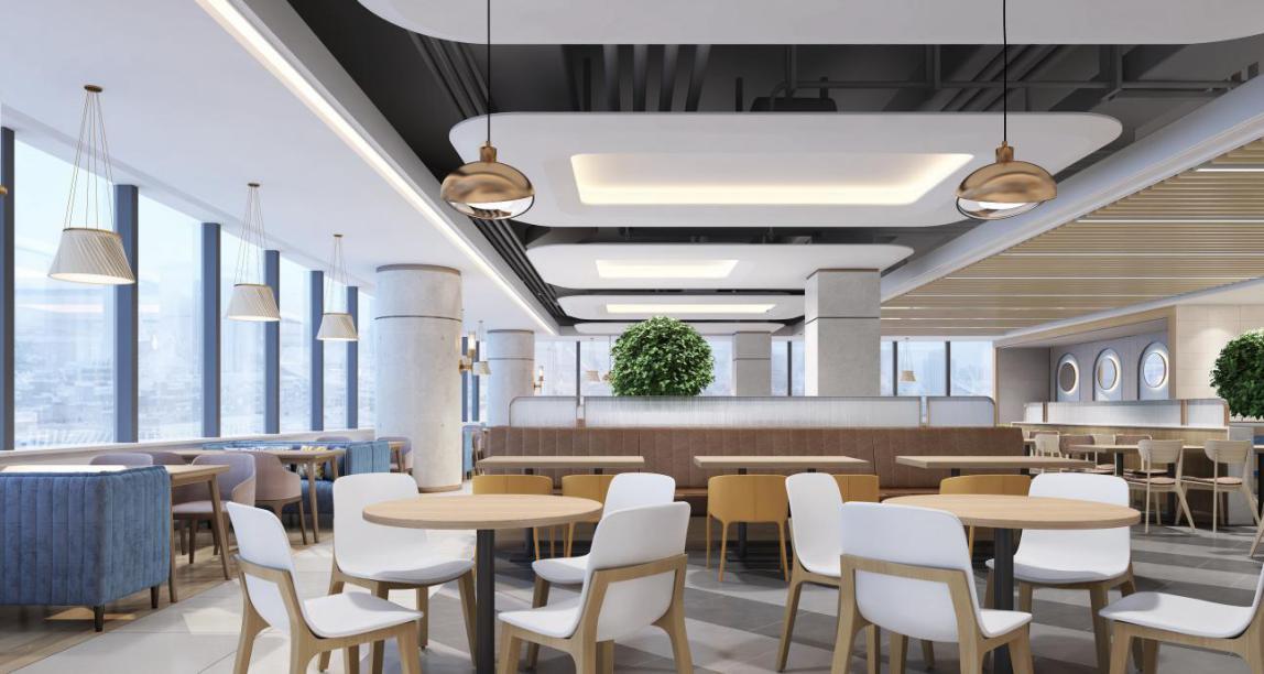 北京华为员工餐厅