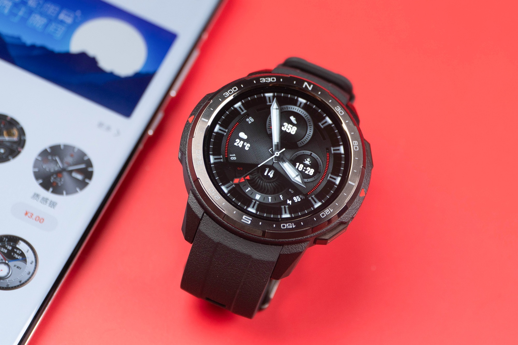 荣耀手表gspro体验25天续航百余种运动模式更专业