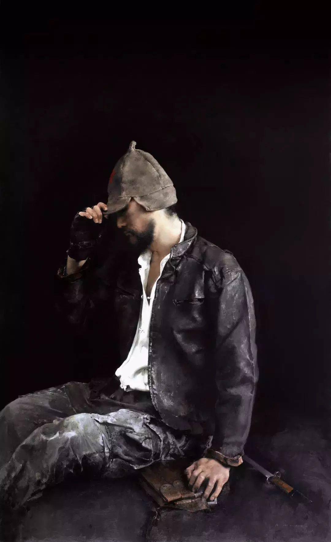 油画家郭润文油画人物作品选集