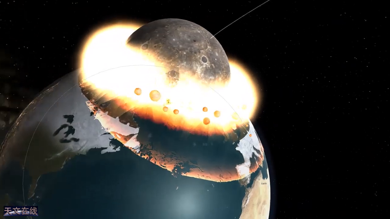 想象一下假如水星撞击了地球那会怎样