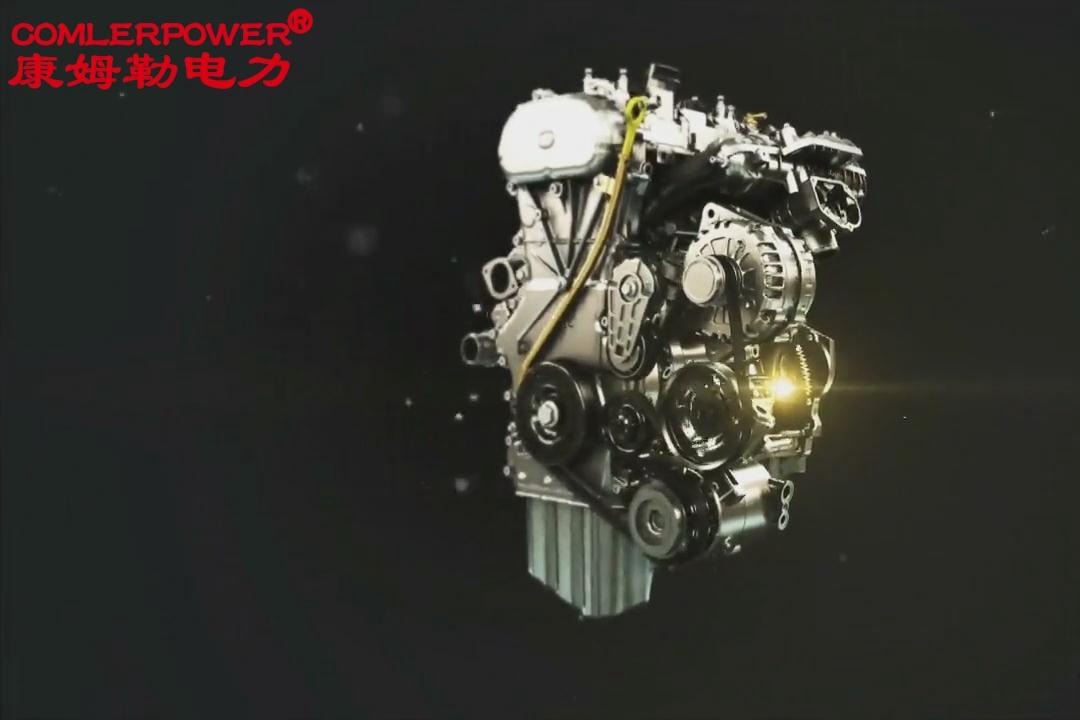 油田钻井用发电机 发动机动画视频