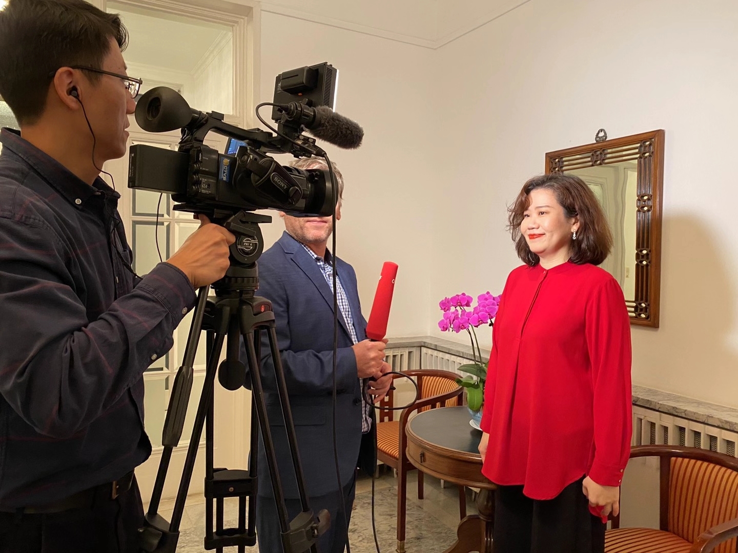 荣耀时刻|钢琴家克劳迪娅杨颁奖仪式在奥地利驻华使馆隆重举行