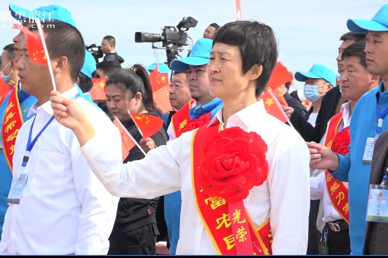 2020年中国农民丰收节-采访五常市兴隆乡新立村党支部书记付永华