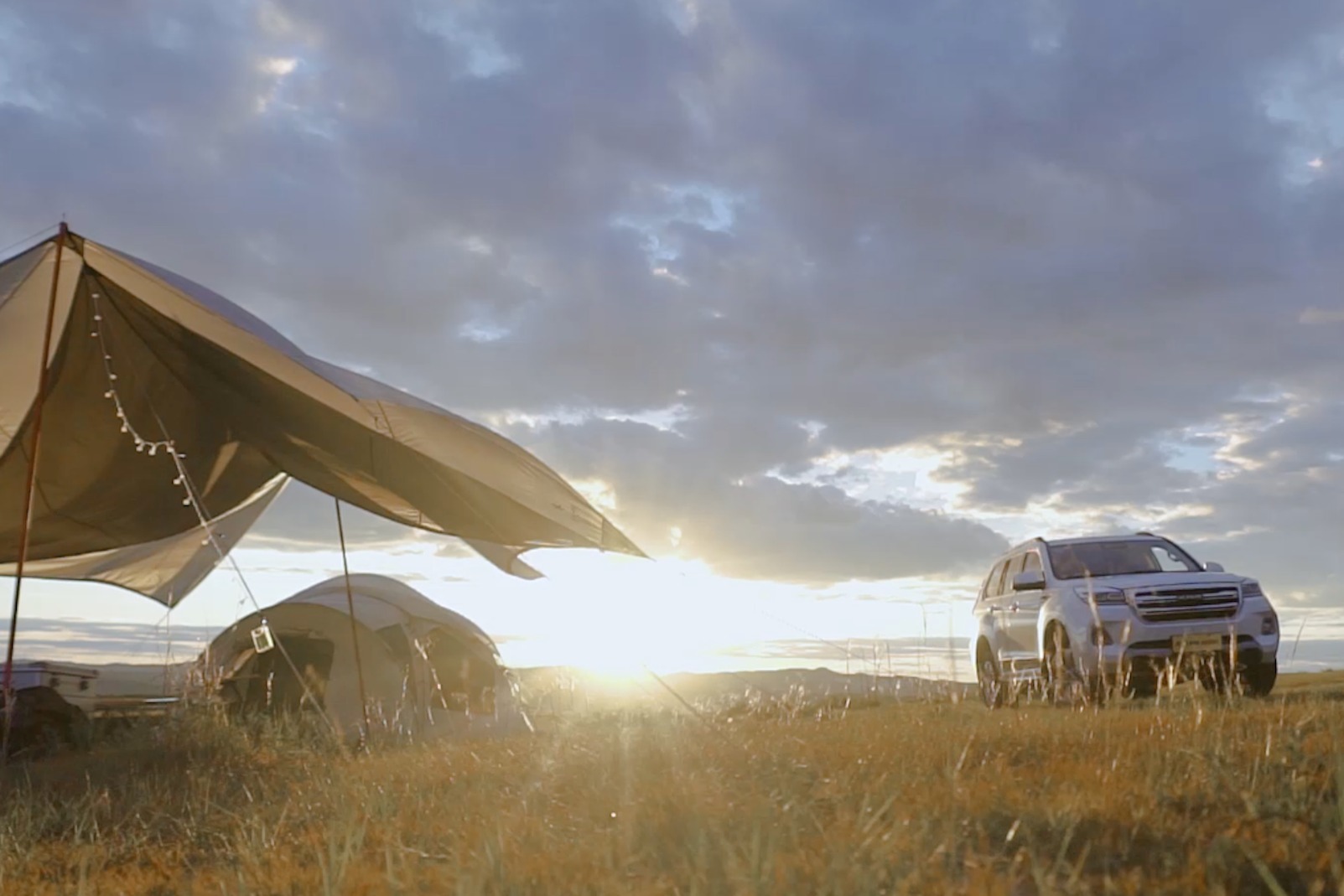 硬核越野、悠然露营丨哈弗H9火山之行