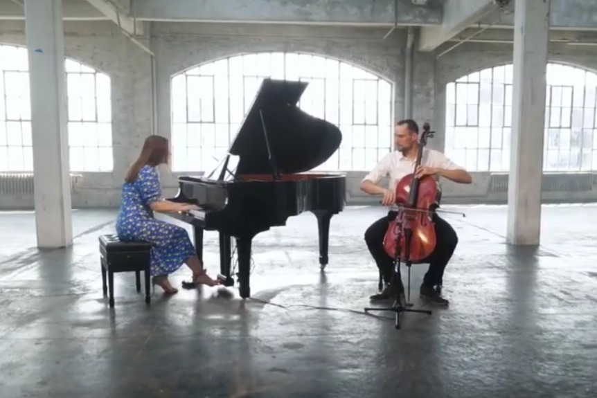 钢琴与大提琴合奏版《卡农》