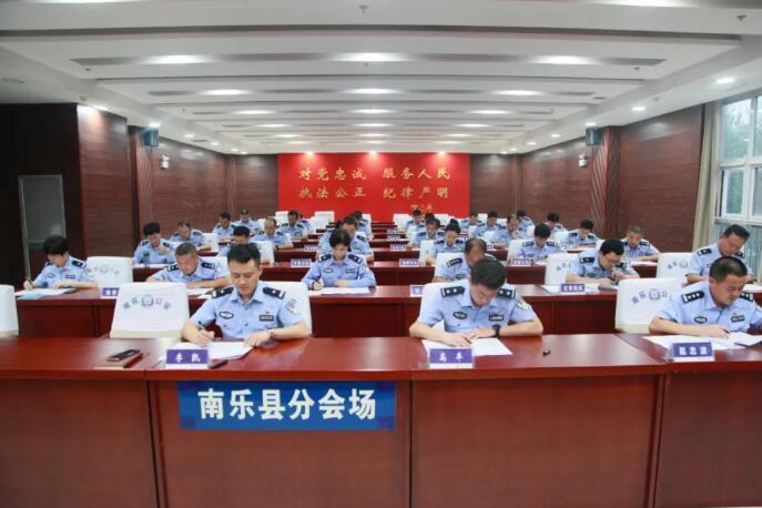 教育整顿南乐试点:集中开展教育整顿执法执勤考试