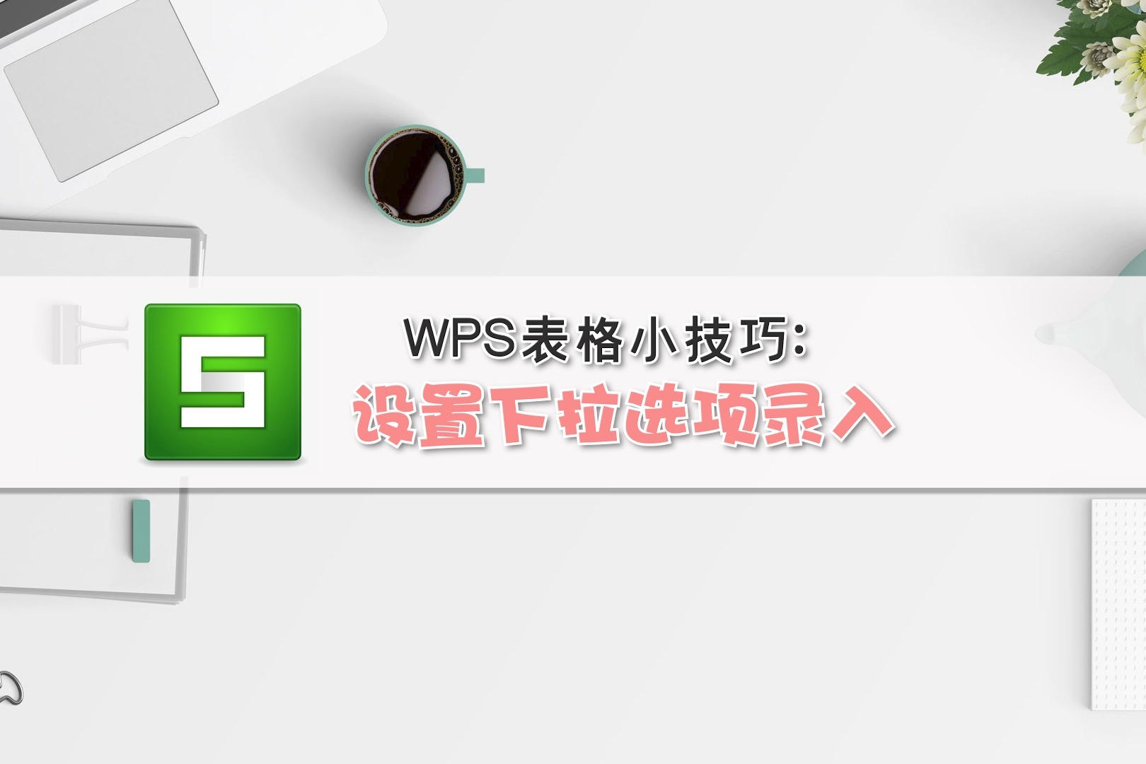 WPS表格小技巧：设置下拉选项录入