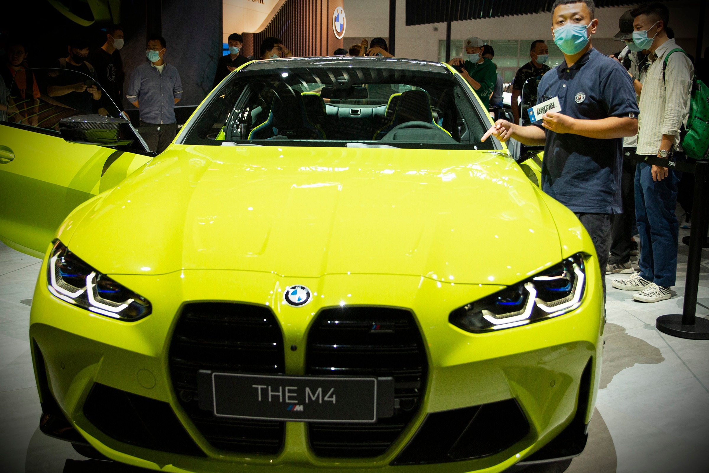 定位及其精准，北京车展静态体验BMW M4