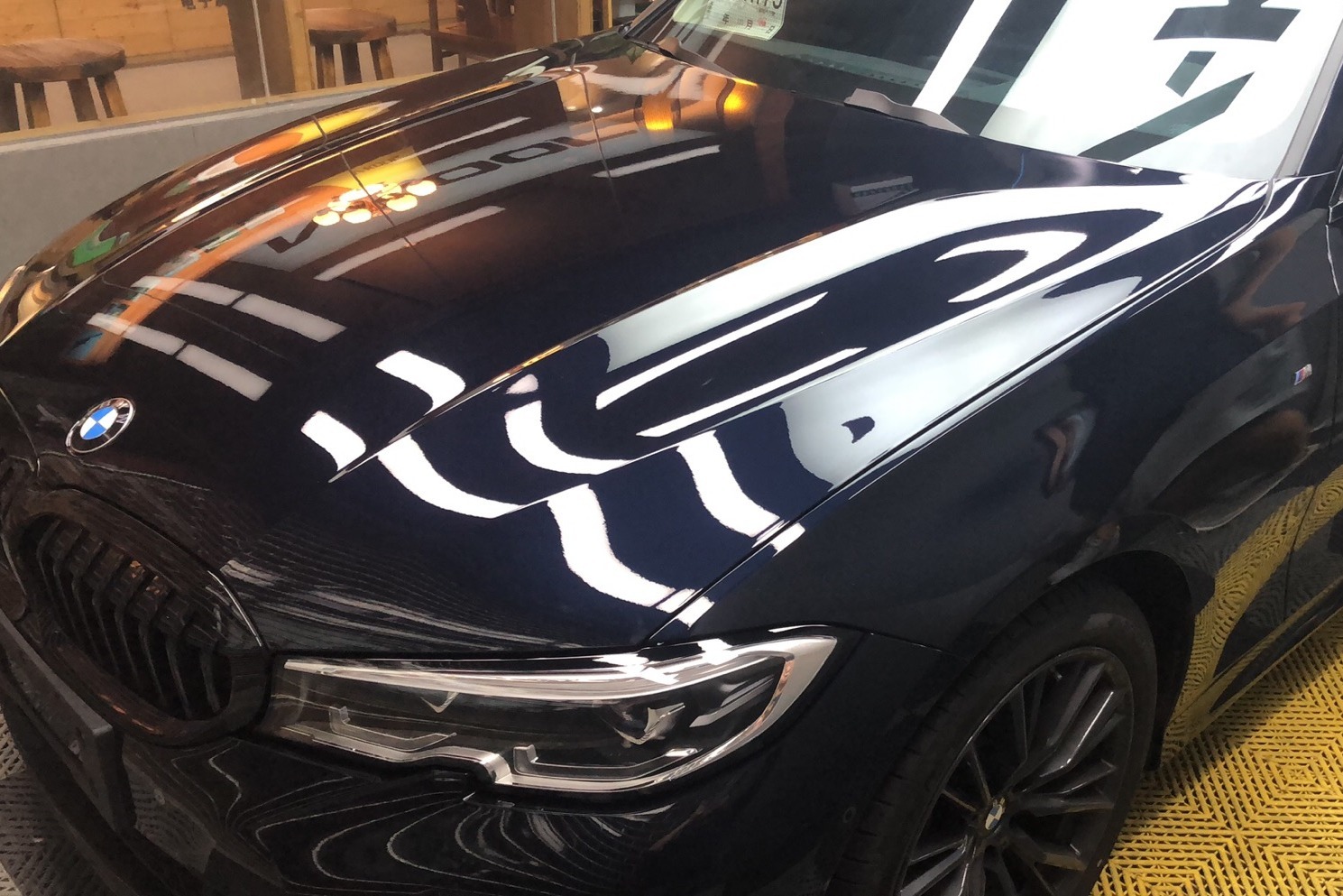 宝马325L施工膜小二隐形车衣视频案例