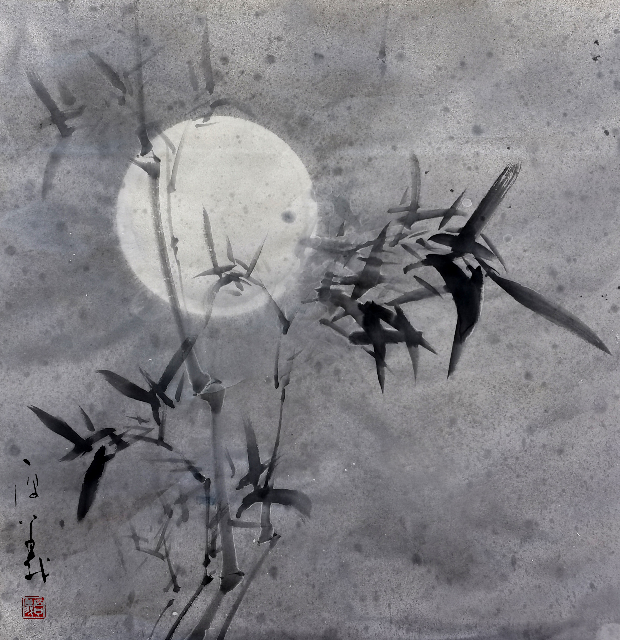 开罗中国文化中心携手知名画家高厚义举办"水墨画联展