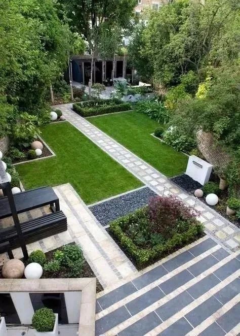 家里的庭院这样设计!超美!