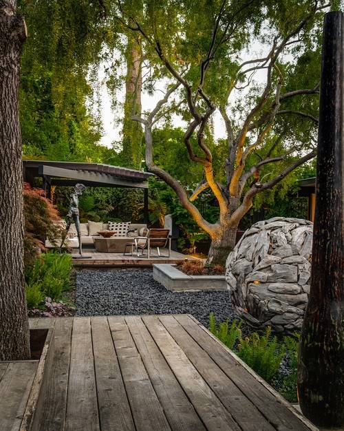 家里的庭院这样设计!超美!