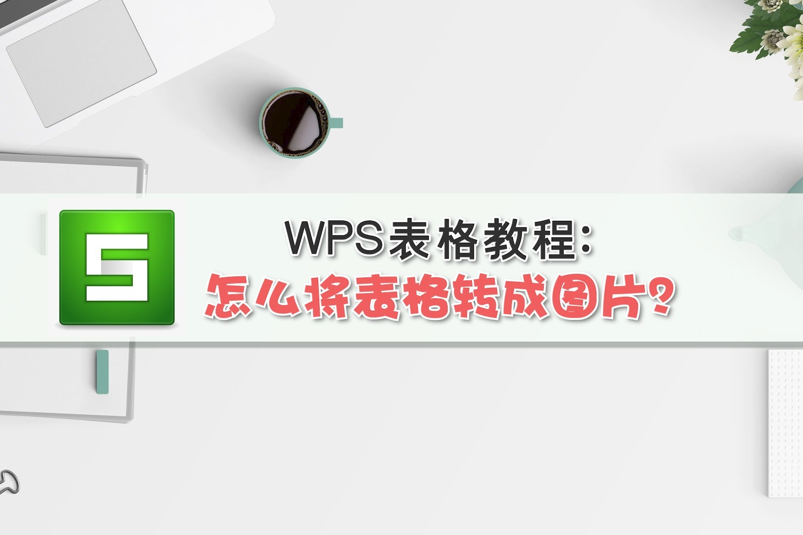 WPS表格教程：怎么将表格转成图片？