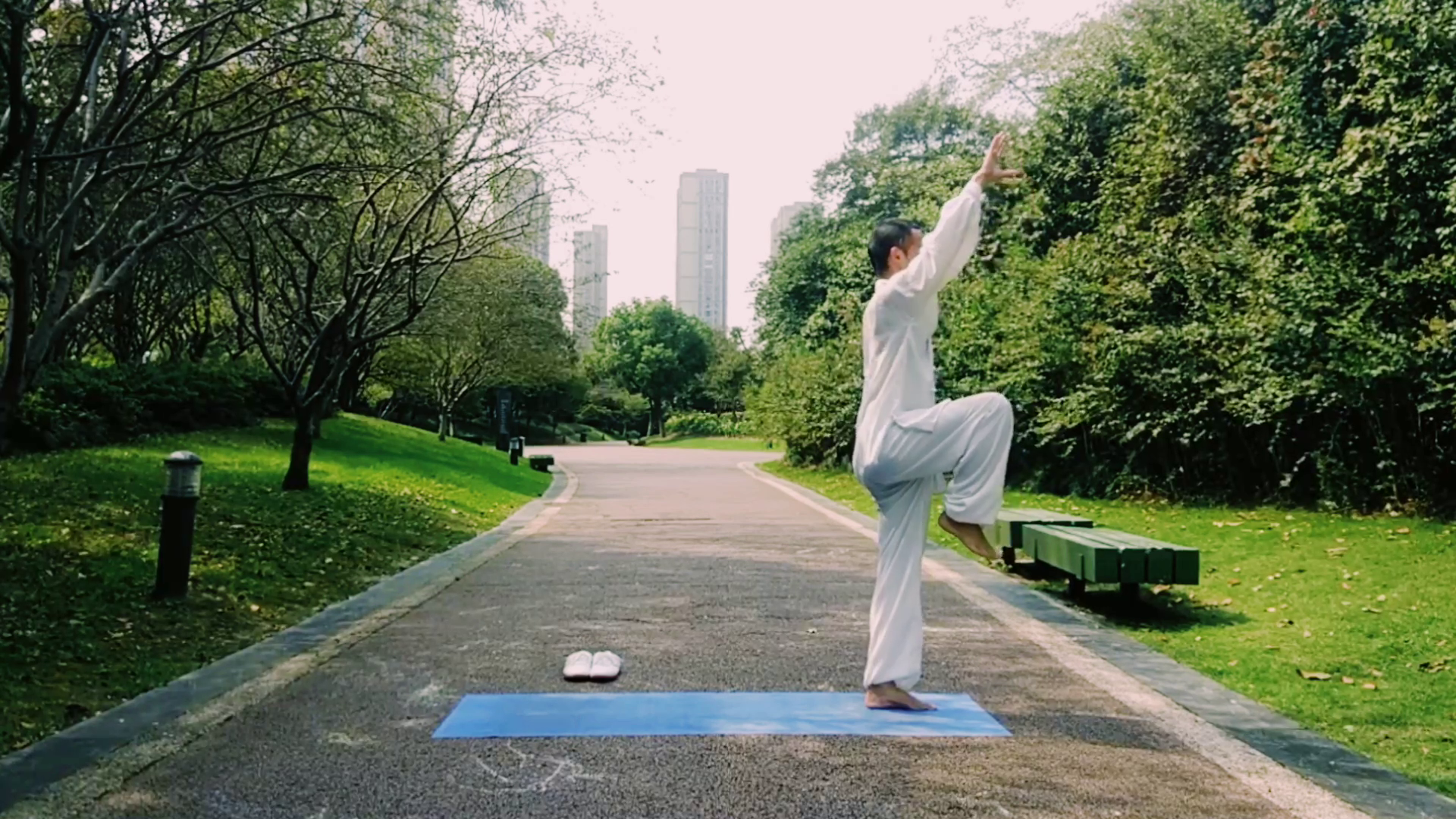 太极,瑜伽,异曲同工,刚柔并济!