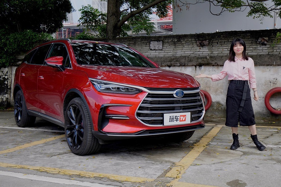 零百只要4.3秒！实拍2021款比亚迪唐DM