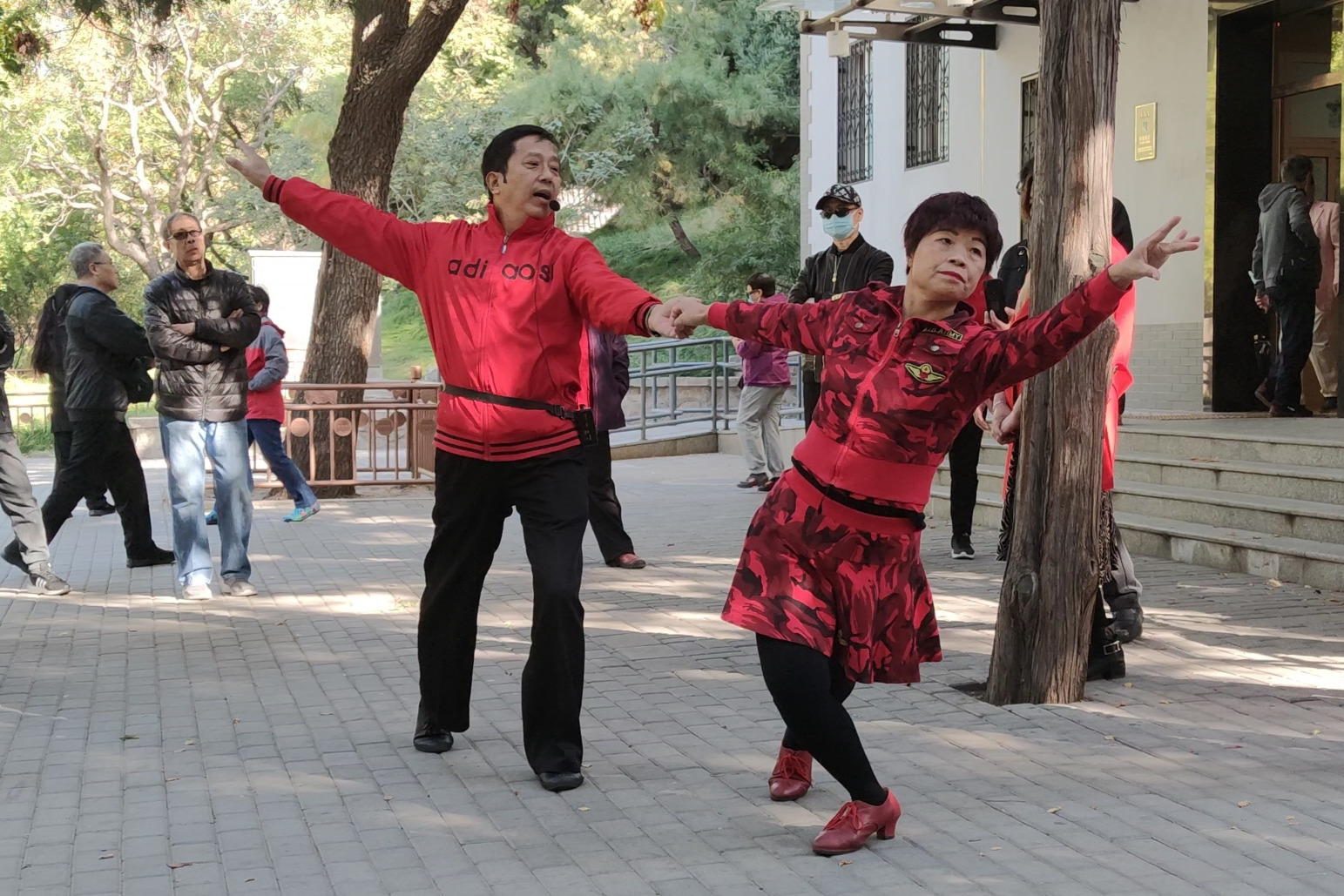 徐舞飞扬双人交谊舞,慢四第一套第九节《划船步加探海》