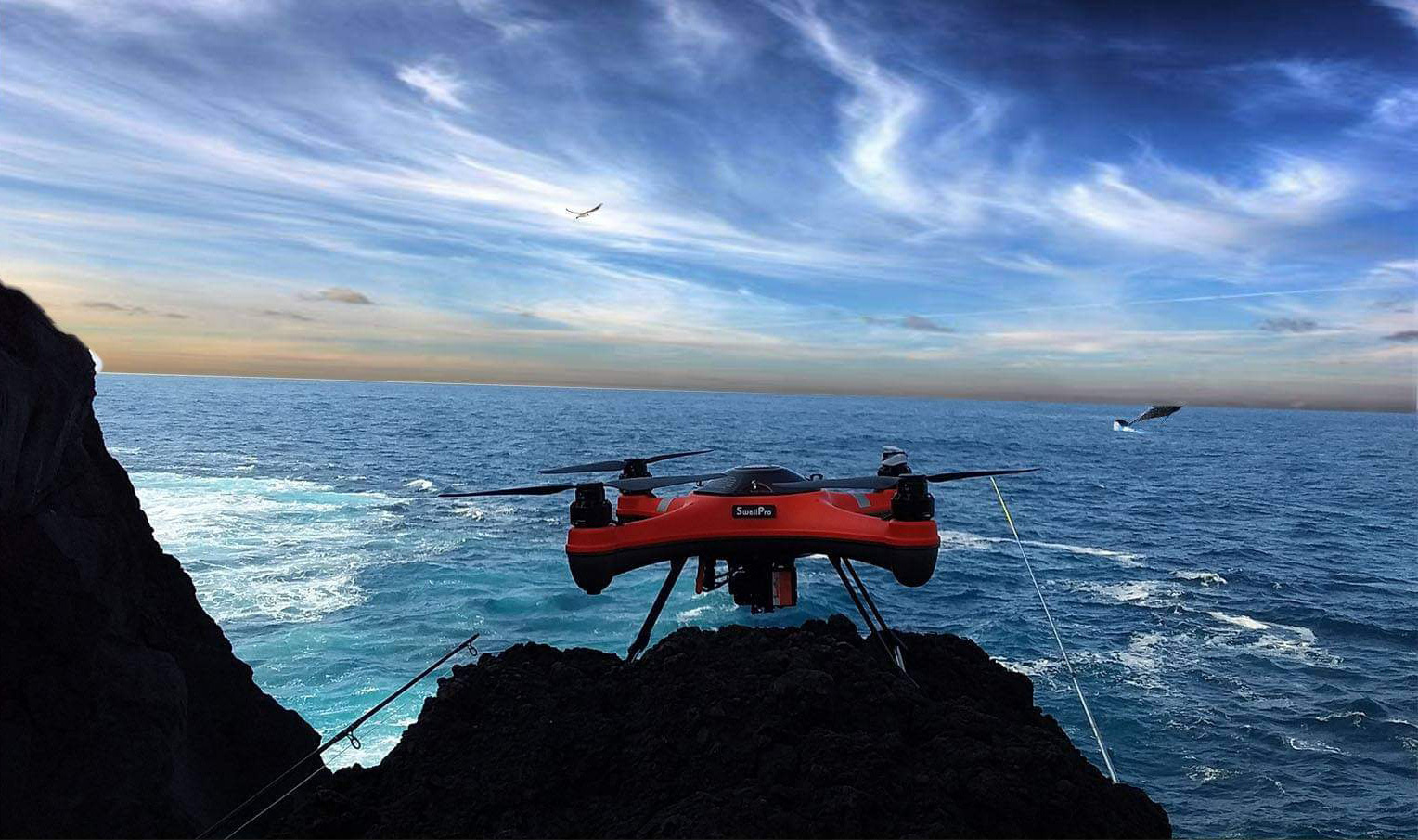 出海必备——斯威普防水无人机