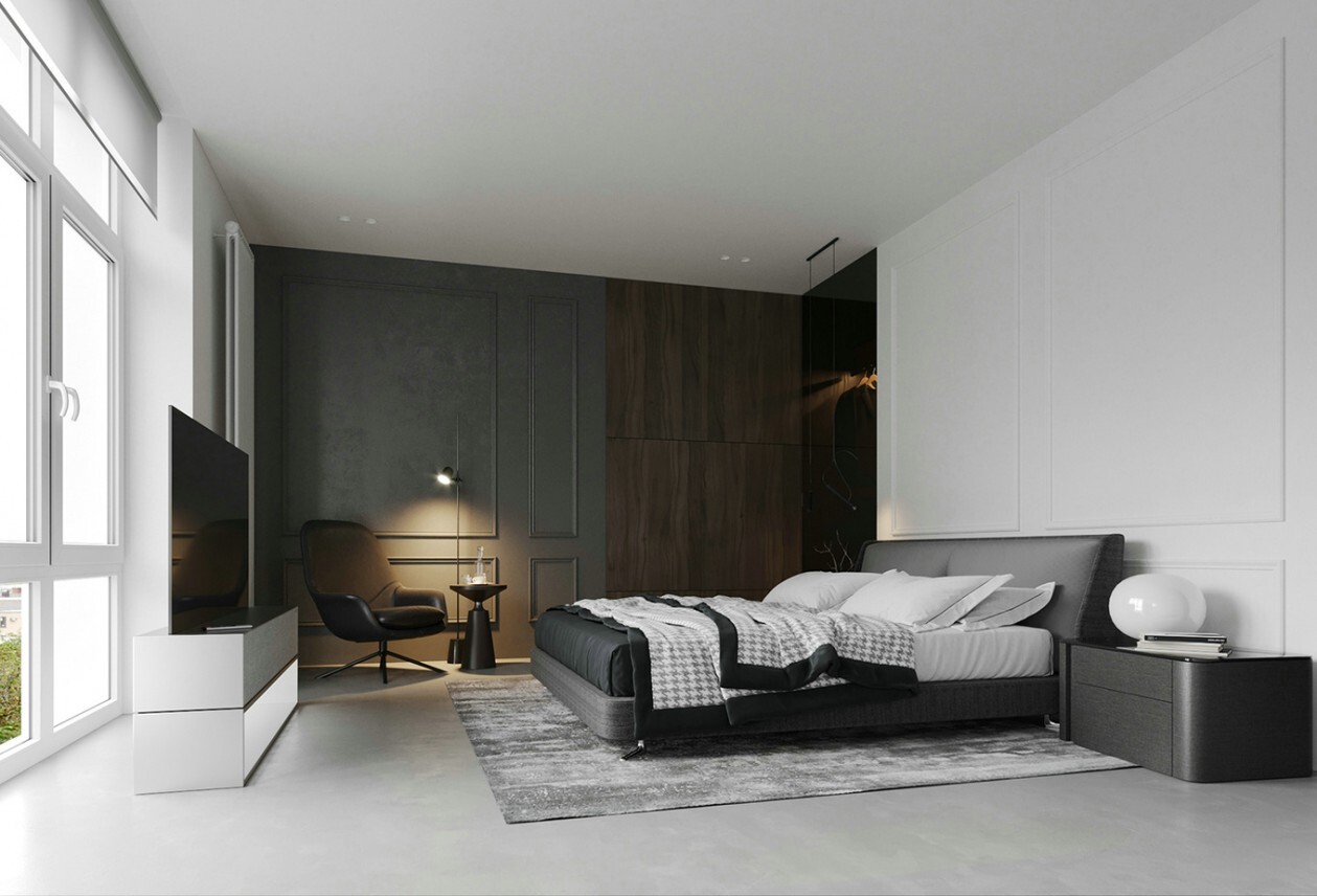 这种暗黑禁欲系才是高级家装范本