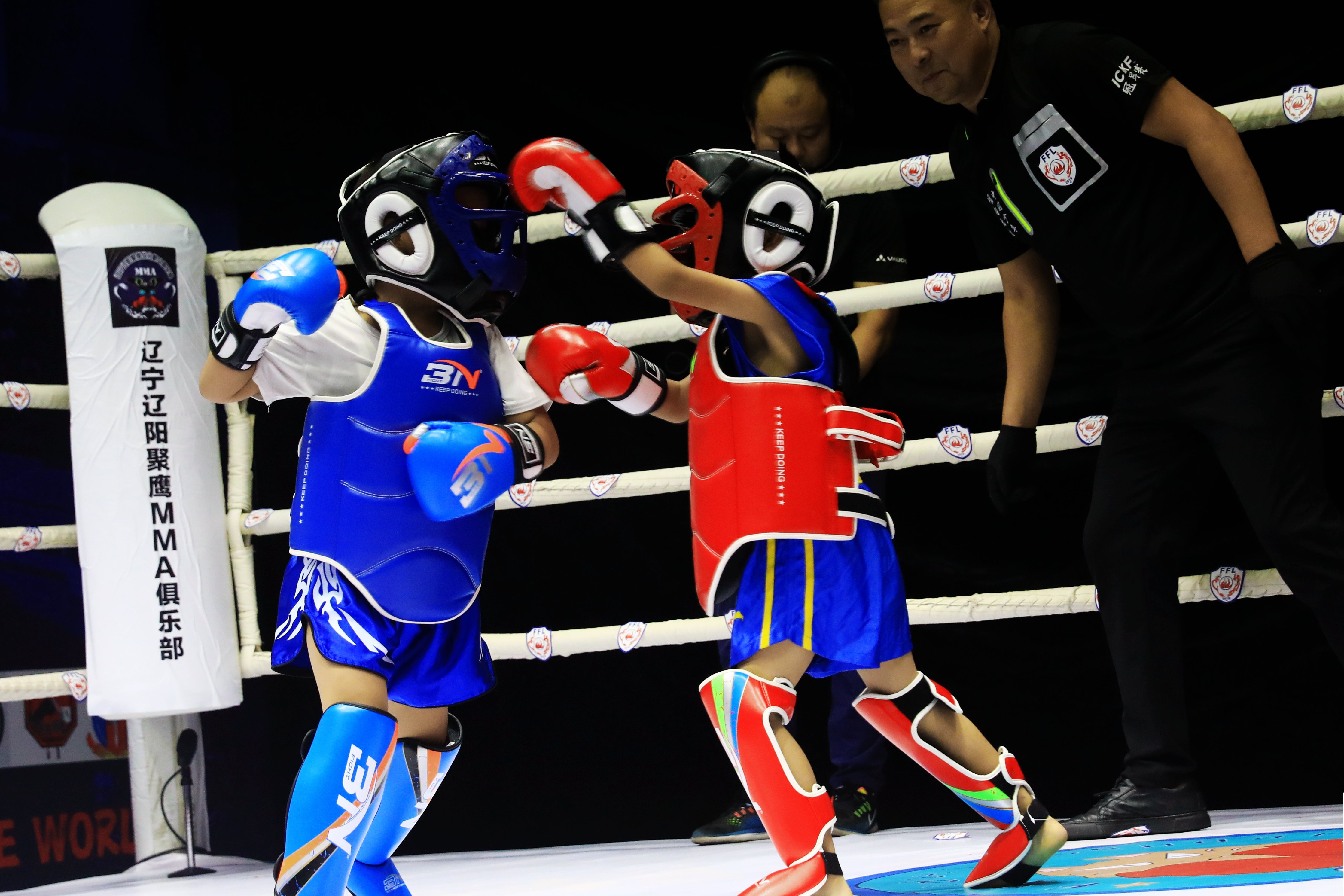 ffl辽宁站国青赛3:沈阳武德牛蒋帅vs80搏击杨凯夫!